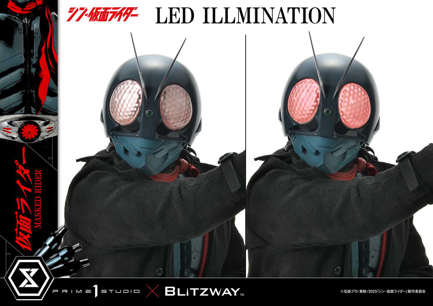 PREORDER 1/4 Premium Masterline Shin Kamen Rider: Kamen Rider