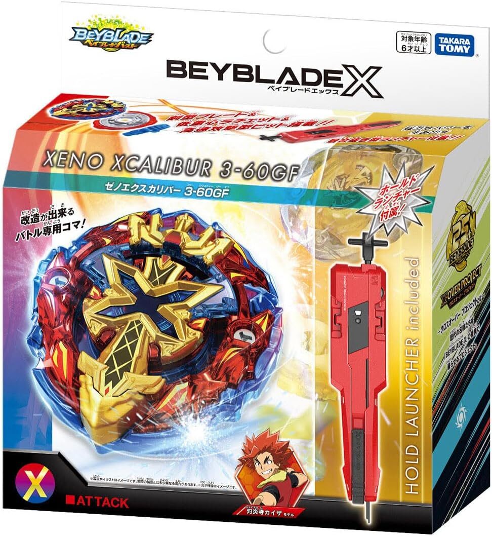 PREORDER BeybladeX BXG-13 Xeno Xcalibur 3-60GF BX-00