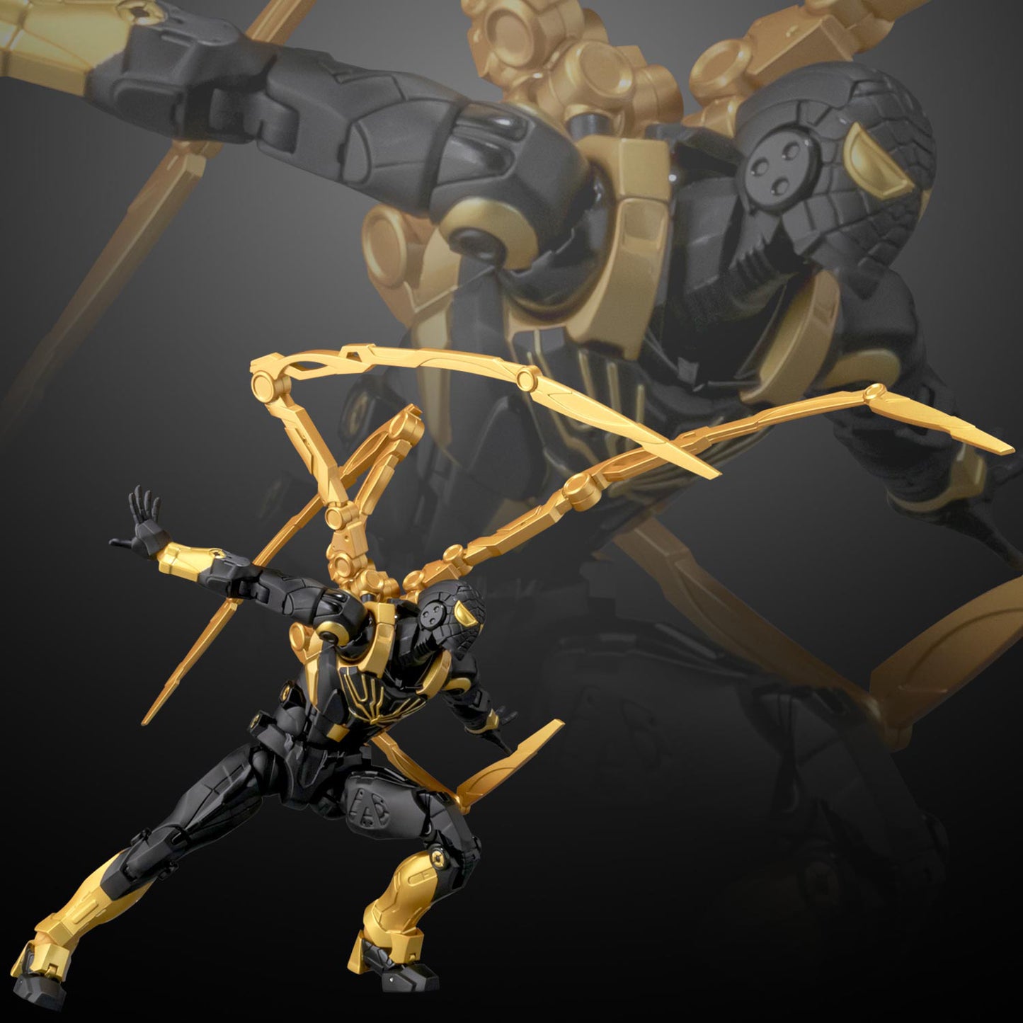 PREORDER Fighting Armor Iron Spider (Onyx Stealth Tech Ver.) Limited Release