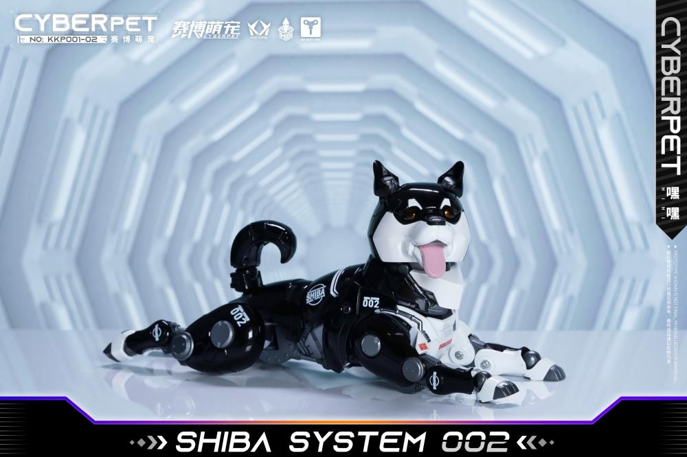 PREORDER KID KING X HEATBOYS Cyber Cute Pet - KKP001-02 Mecha Shiba Inu Hey Hey