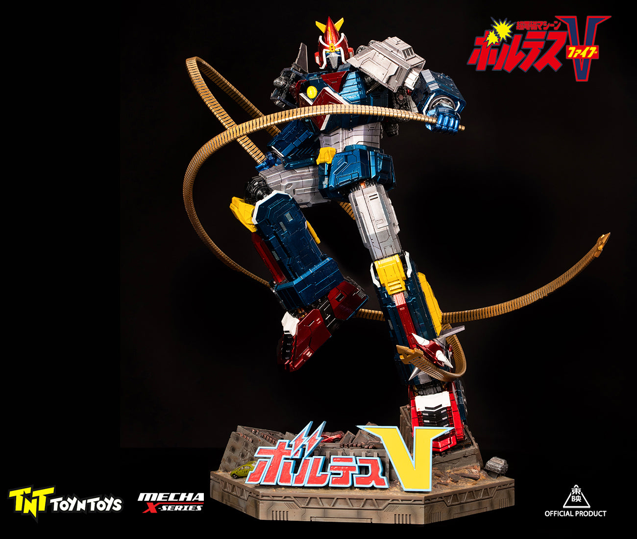 PREORDER TNT Super Electromagnetic Machine Voltes V Limited Edition Statue