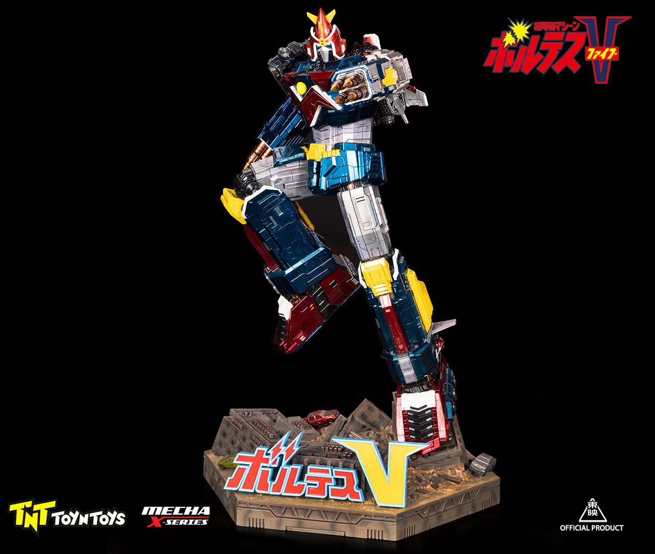 PREORDER TNT Super Electromagnetic Machine Voltes V Limited Edition Statue