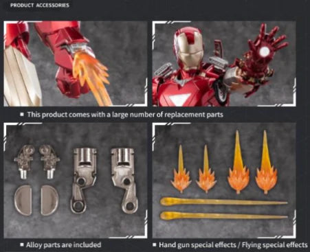 PREORDER 1/9 Scale IRON MAN MK4/6 (Deluxe) EM2022001P