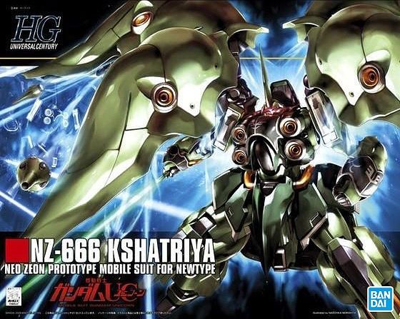 IN STOCK 1/144 HGUC NZ-666 Kshatriya