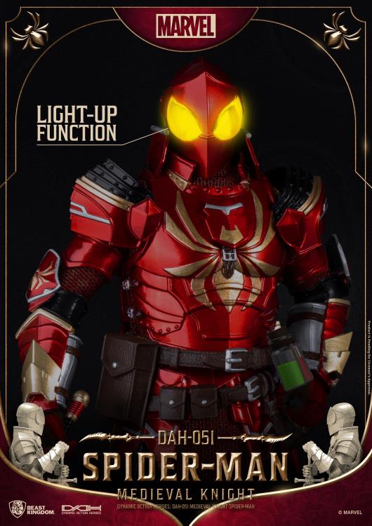 PREORDER Marvel Dynamic 8ction Heroes DAH-051 Medieval Knight Spider-Man