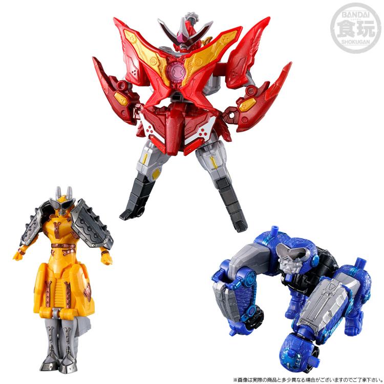 PREORDER Avataro Sentai Donbrothers Mini-Pla Toradora Onitaijin Kiwami Omatsuri (Metallic Ver.) Exclusive Set