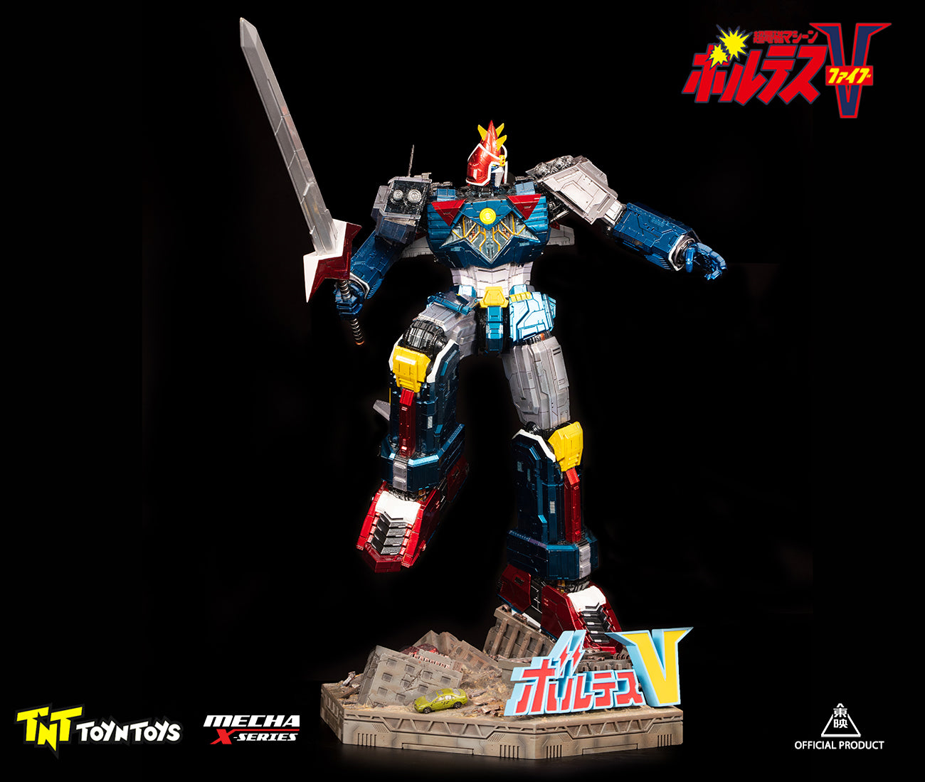 PREORDER TNT Super Electromagnetic Machine Voltes V Limited Edition Statue
