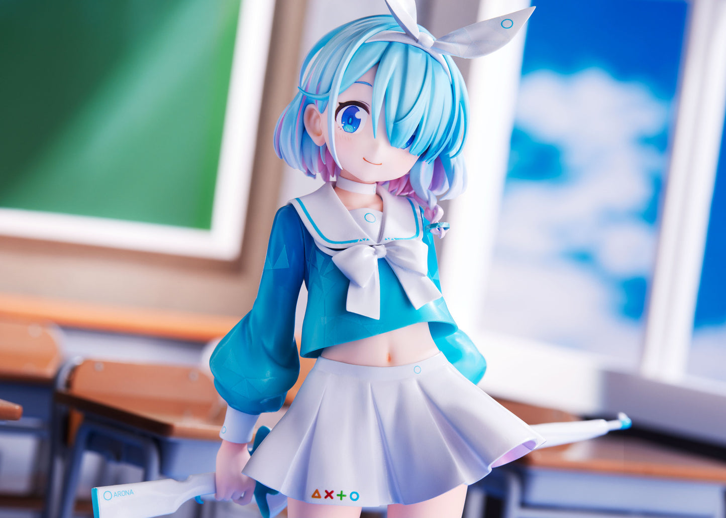 PREORDER Blue Archive Arona 1/7 Complete Figure with AmiAmi Exclusive Bonus