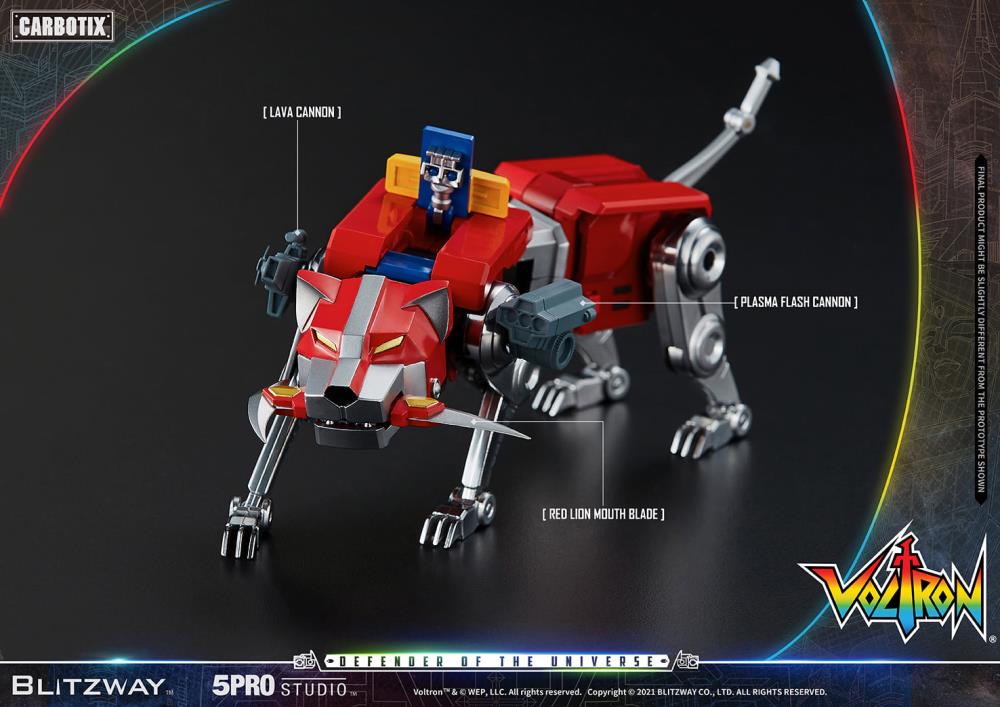 PREORDER Voltron: Defender of the Universe Carbotix Series Voltron 5PRO-CA-10401