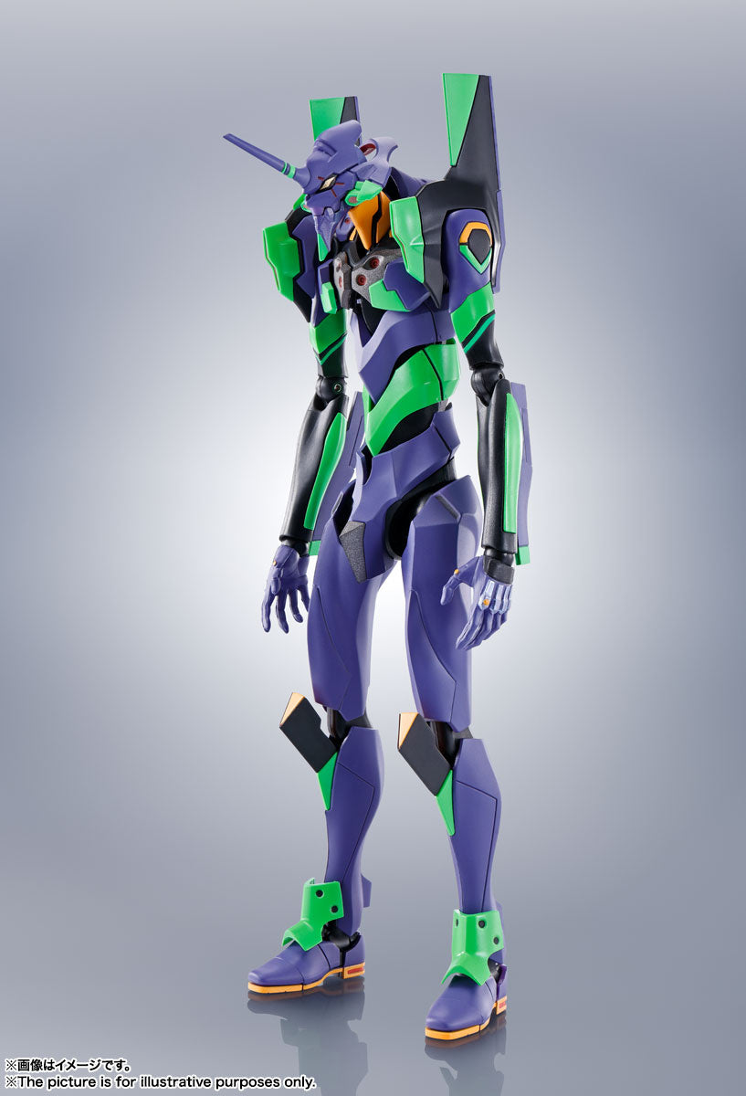 PREORDER ROBOT Damashii (SIDE EVA) Evangelion Unit 1 + Cassius Spear (Renewal Color Edition) - Reissue
