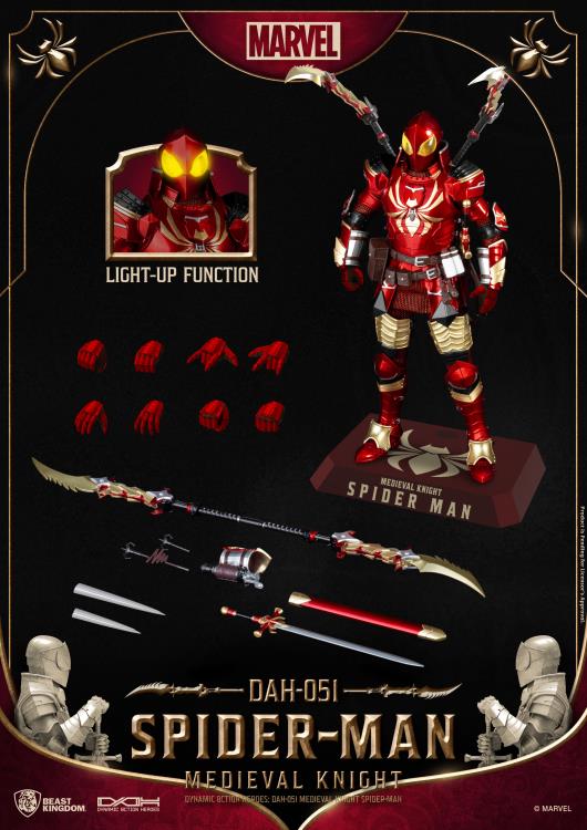 PREORDER Marvel Dynamic 8ction Heroes DAH-051 Medieval Knight Spider-Man