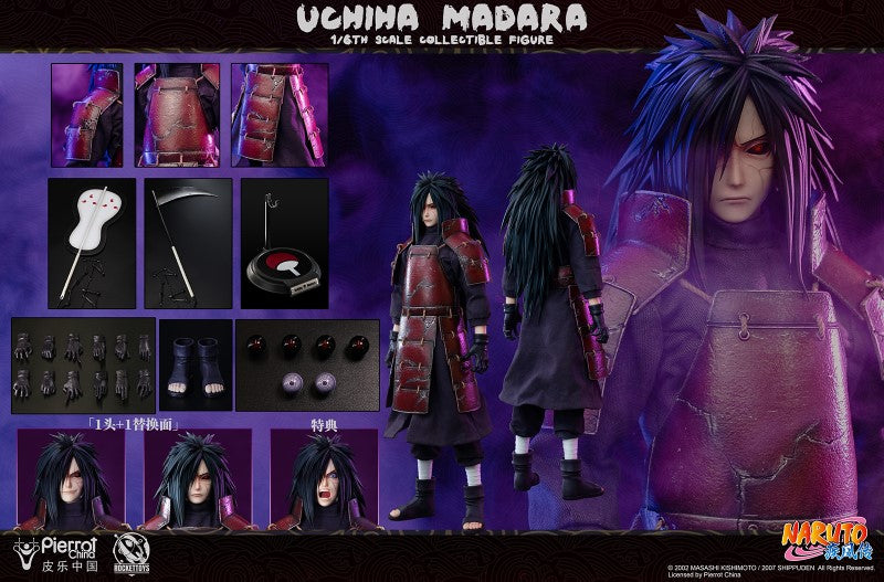 PREORDER Naruto: Shippuden Madara Uchiha 1/6 Scale Figure by Rocket Toys