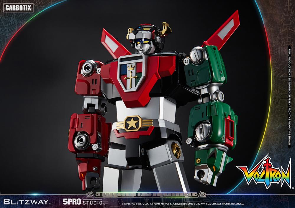 PREORDER Voltron: Defender of the Universe Carbotix Series Voltron 5PRO-CA-10401