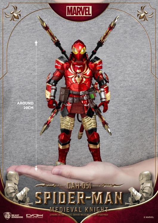 PREORDER Marvel Dynamic 8ction Heroes DAH-051 Medieval Knight Spider-Man