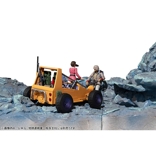 PREORDER G.M.G Mobile Suit Gundam Earth Federation Forces 08V-SP General Soldier & Buggy for Earth Federation Forces