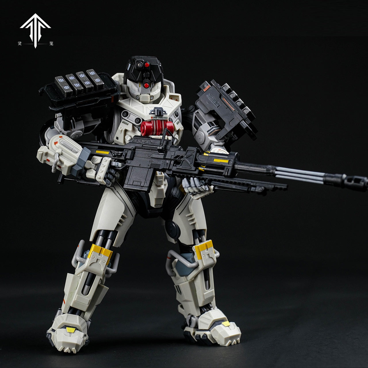 PREORDER Yolopark 1/12 Ling Cage: Incarnation MU-2 Type Heavy Three-Dimensional Armor Sniper Type Model Kit