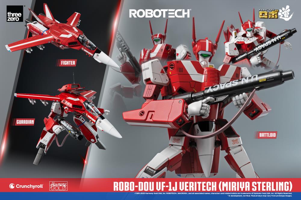 PREORDER Robotech ROBO-DOU VF-1J Veritech (Miriya Sterling) Action Figure