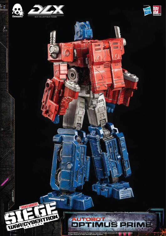 PREORDER Transformers: War for Cybertron Trilogy DLX Scale Collectible Series Autobot Optimus Prime Action Figure