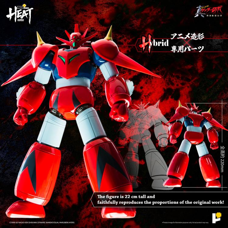 PREORDER Getter Robo Armageddon Pose+ Metal Heat Series Getter Dragon Action Figure