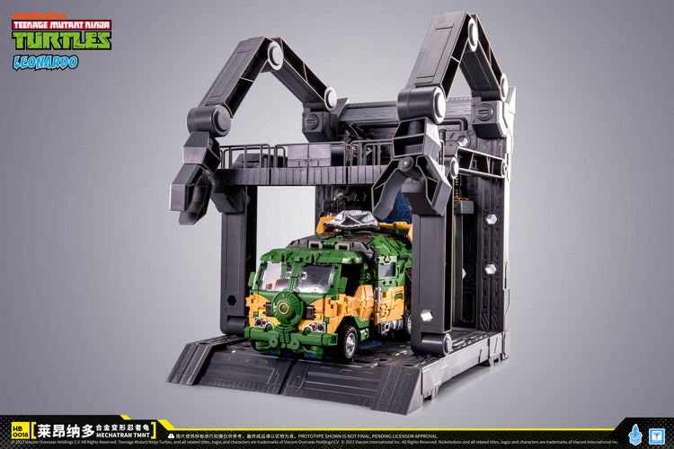 PREORDER HeatBoys - HB0018 - Transformation TMNT Leonardo