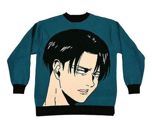 PREORDER Attack on Titan Levi Knit Sweater(re-run)