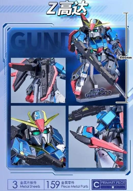 PREORDER Mobile Suit Gundam BN Metalworks Steel Poem Z Gundam Model Kit