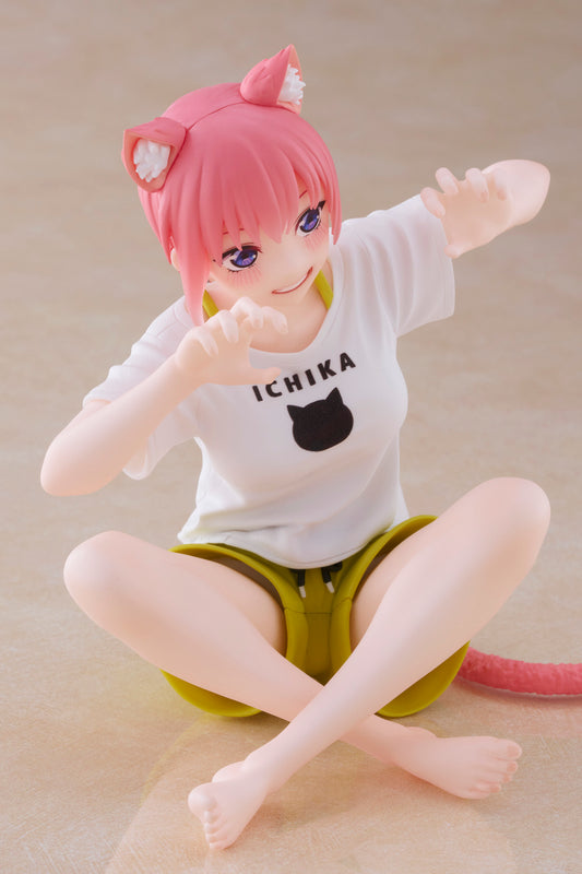 PREORDER The Quintessential Quintuplets 2 Desktop Cute Ichika Nakano (Newly Written Cat Roomwear Ver.) Figure