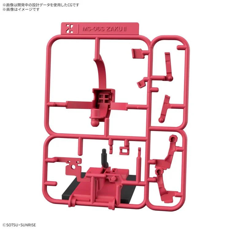 PREORDER Mobile Suit Gundam Gunpla-kun Model Series Char's Zaku-kun (Runner Ver. with Reproduction Parts) 1/1 Scale Model Kit