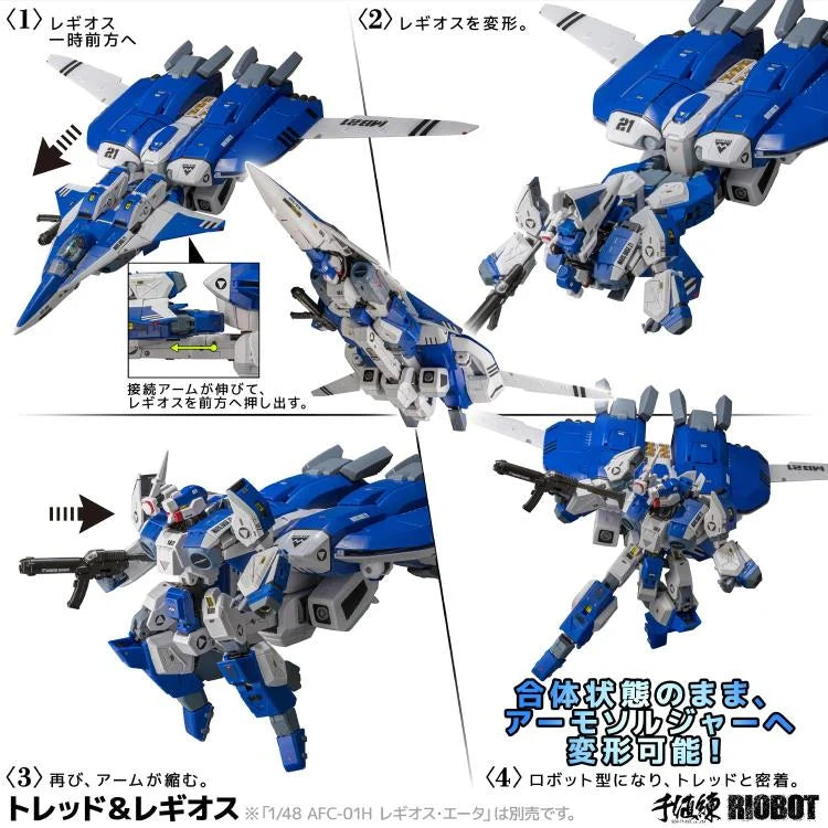 PREORDER Genesis Climber Mospeada RIOBOT AB-01H Tread 1/48 Scale Action Figure