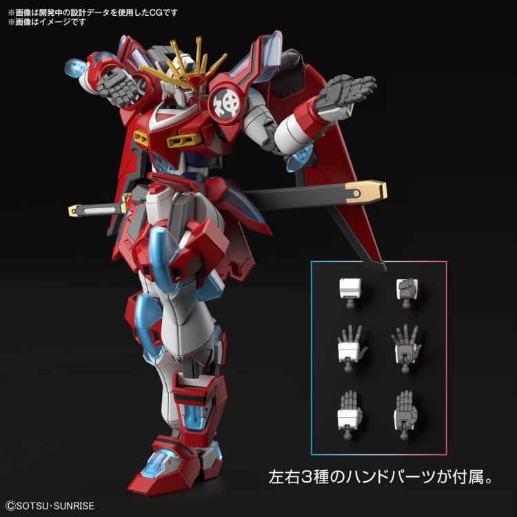 PREORDER Gundam Build Metaverse HGGBM Shin Burning Gundam 1/144 Scale Model Kit