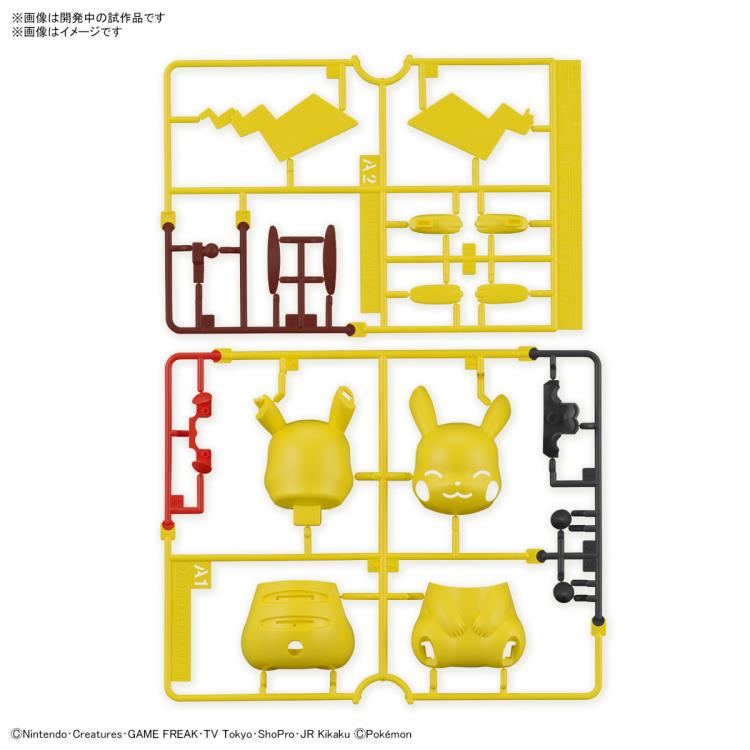 PREORDER Pokemon Pikachu (Sitting Pose) 16 Quick Model Kit