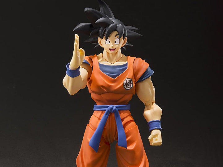 IN STOCK S.H.Figuarts SON GOKU A SAIYAN RAISED ON EARTH