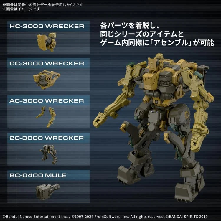 PREORDER Armored Core VI: Fires of Rubicon 30 Minutes Missions RaD CC-3000 Wrecker Milk Tooth Model Kit
