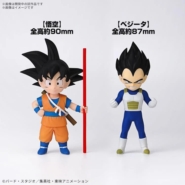 PREORDER Dragon Ball Daima Son Goku (Mini) & Vegeta (Mini) Model Kit