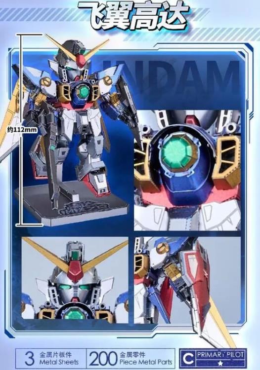 PREORDER Mobile Suit Gundam BN Metalworks Steel Poem Wing Gundam Model Kit