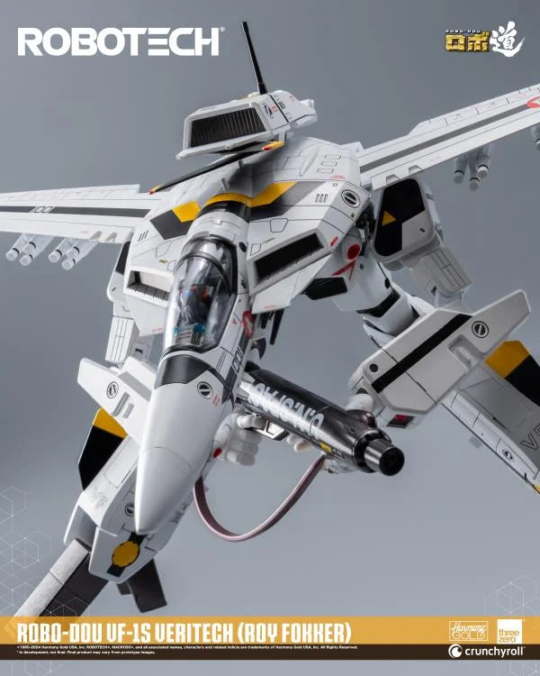 PREORDER Threezero ROBO-DOU Robotech VF-1S Veritech Roy Fokker