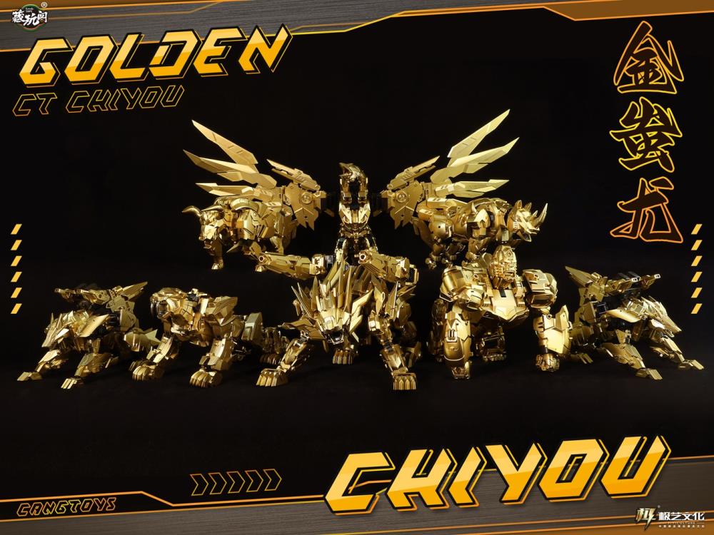 PREORDER CT-Chiyou-01-08SP Thunderking (Gold Ver.) Complete Set