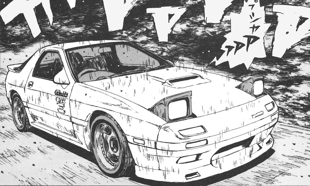 PREORDER 1/24 Ryosuke Takahashi FC3S RX-7 Volume 5 Akina Showdown Specification