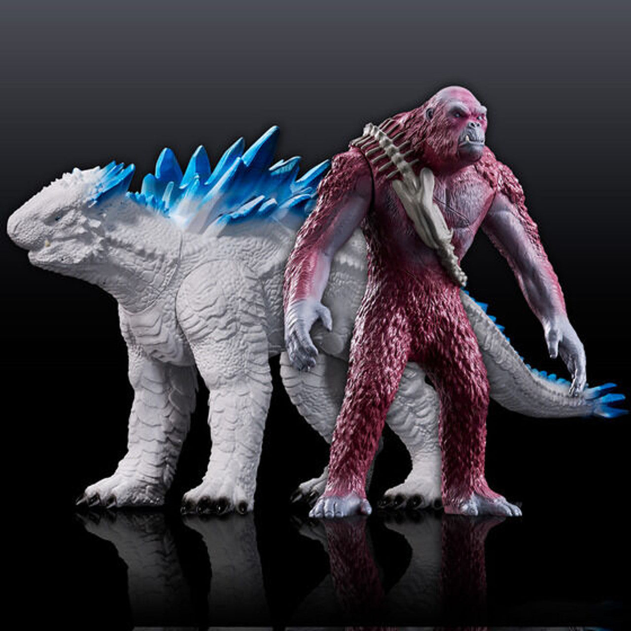 PREORDER Premium Bandai Movie Monster Series SHIMO & SKAR KING set from the movie (Godzilla x Kong: The New Empire)