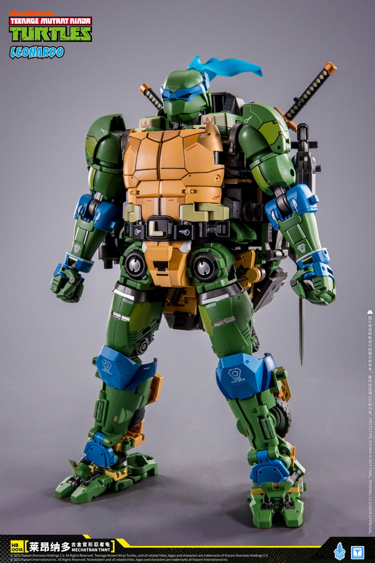 PREORDER HeatBoys - HB0018 - Transformation TMNT Leonardo