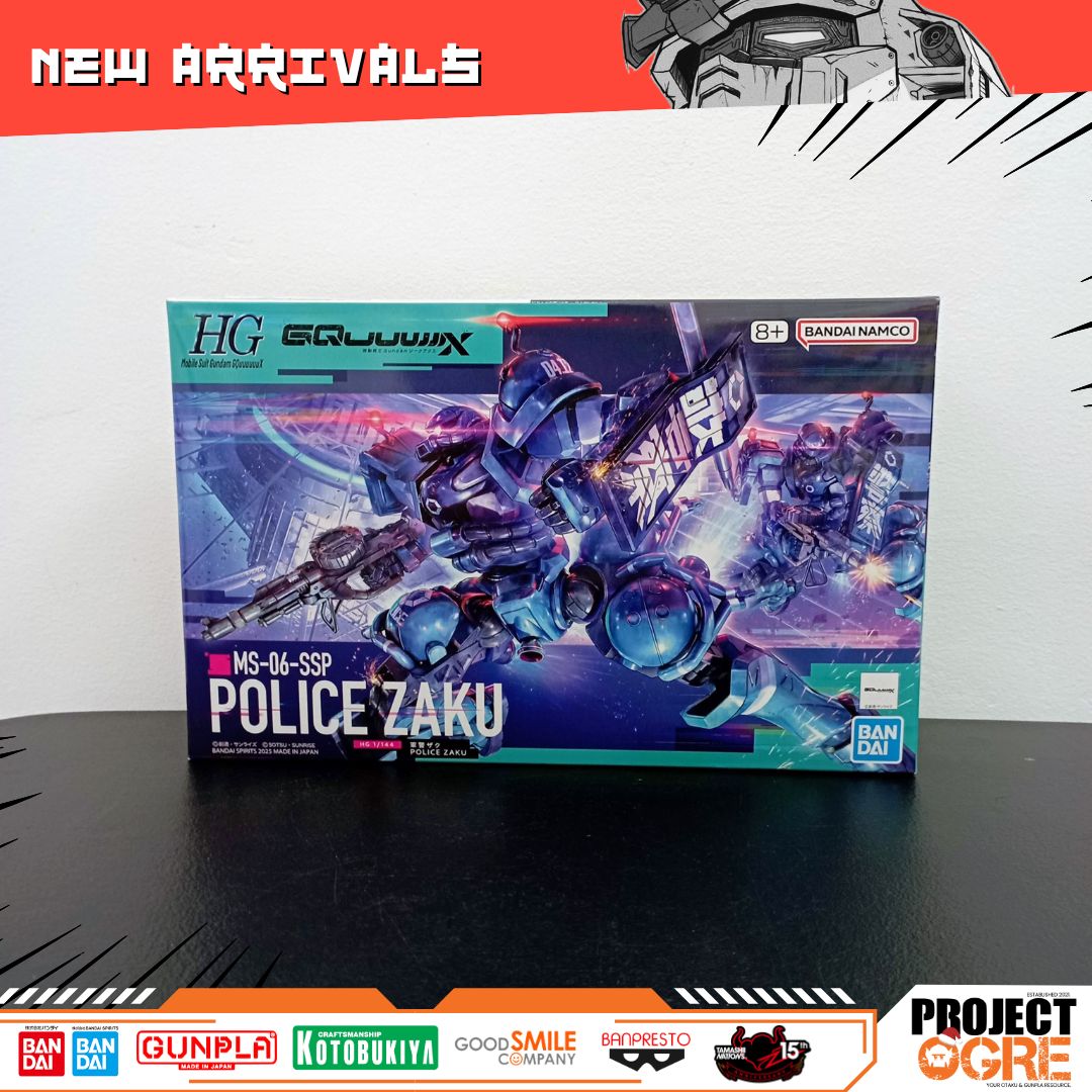 IN STOCK 1/144 HG MS-06-SSP Police Zaku