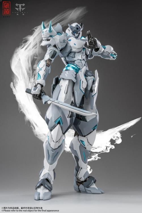 PREORDER CangDao CD-07W Hurricane Ninja Zhan Ming (White Ghost Ver.) Action Figure