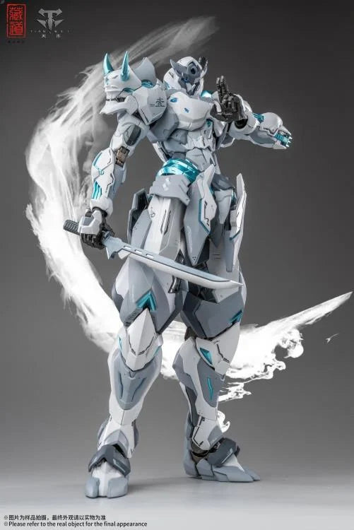 IN STOCK CangDao CD-07W Hurricane Ninja Zhan Ming (White Ghost Ver.) Action Figure
