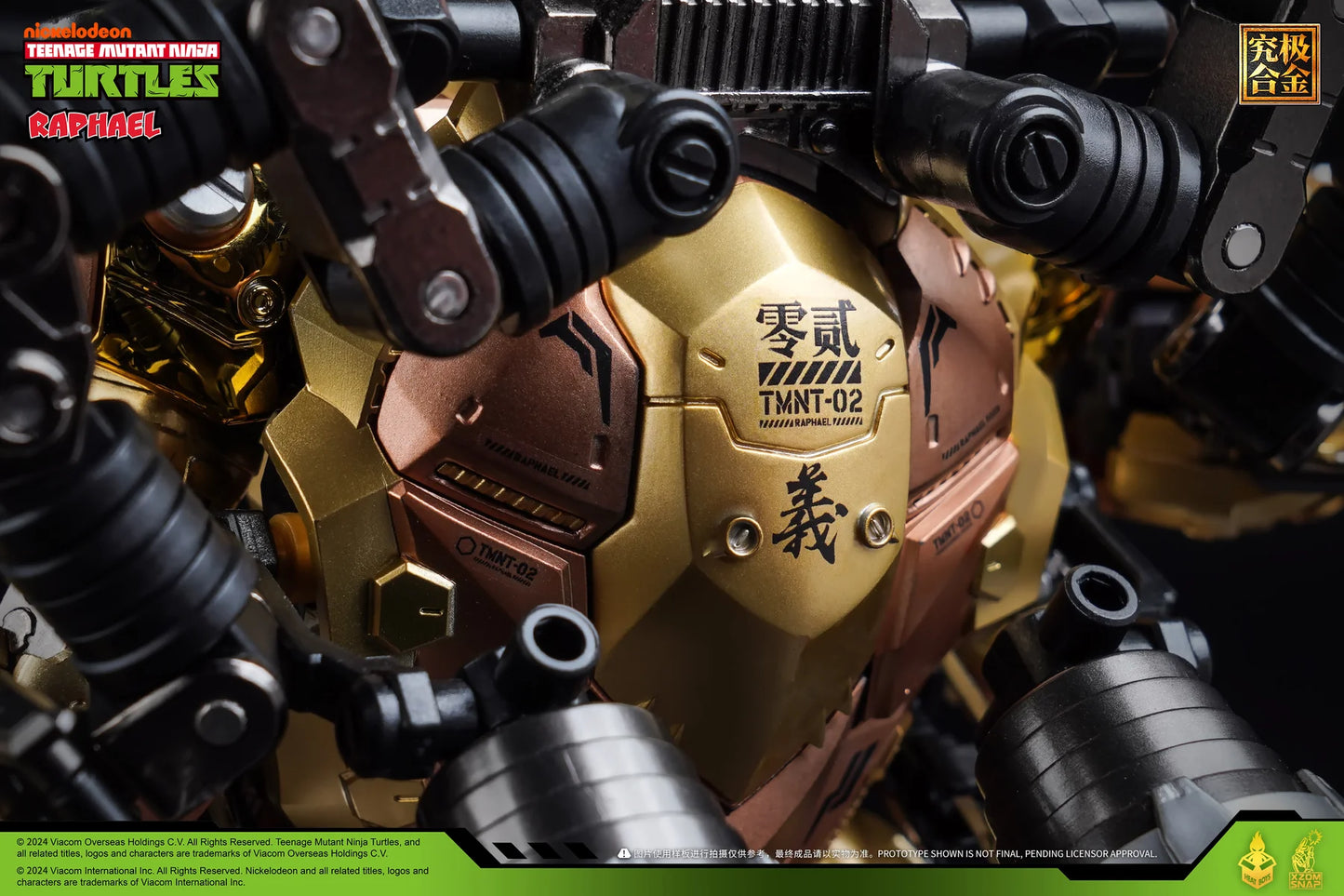 PREORDER Heatboys CJ X WonFes 2024 Exclusive Golden Raphael Teenage Mutant Ninja Turtles TMNT