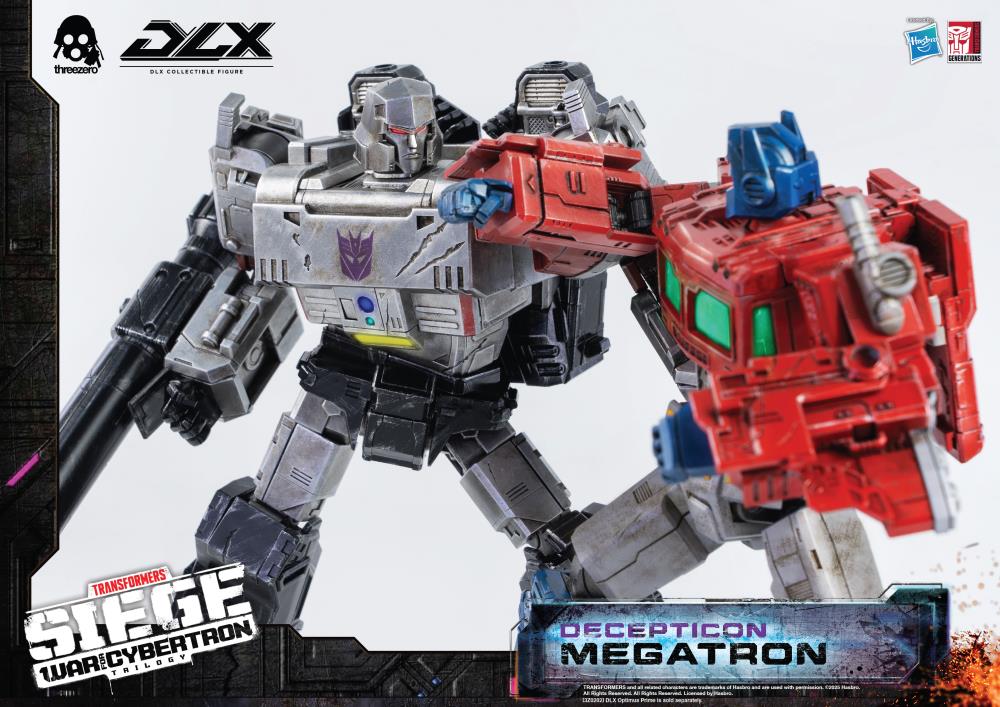 PREORDER Transformers: War for Cybertron Trilogy DLX Scale Collectible Series Decepticon Megatron Action Figure