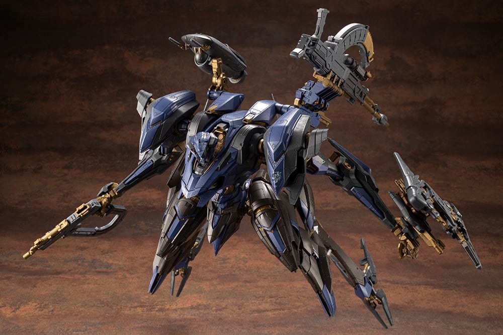 PREORDER Armored Core VI: Fires of Rubicon V.I.O.S. Schneider Nachtreiher/40E Steel Haze Model Kit