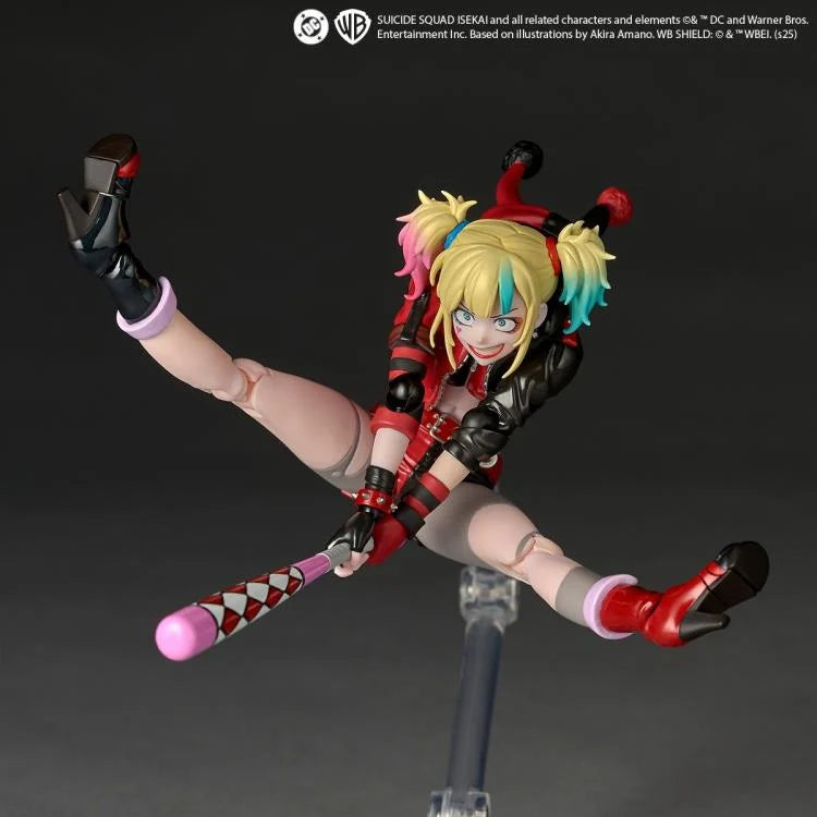 PREORDER Suicide Squad Isekai Amazing Yamaguchi Revoltech NR082 Harley Quinn Action Figure