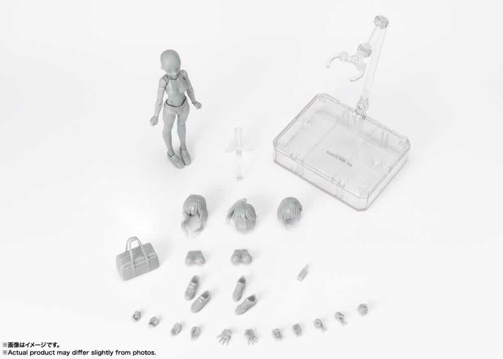 PREORDER S.H.Figuarts DX Body-chan School Life Edition Set (Gray Color Ver.)