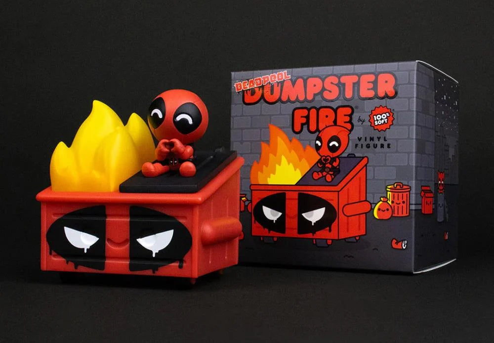 PREORDER DF-096 Deadpool Dumpster Fire Vinyl Figure