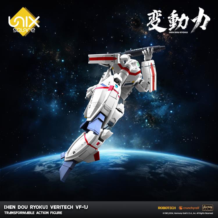 PREORDER Robotech Hen Dou Ryoku Veritech VF-1J Transformable Action Figure